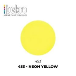 Bekro Dye - 453 - Neon Yellow What's New