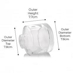 Candle Shack BV 165ml Glass Diffuser - Clear (box Of 10) What's New