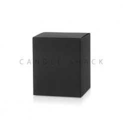 Candle Shack What's New Luxury Folding Box & Liner For 30cl Ebony Jar - Black