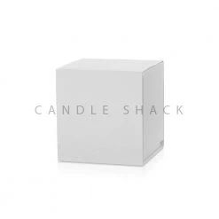Candle Shack What's New Luxury Rigid Box For 30cl Ebony - White - Boxes Of 48