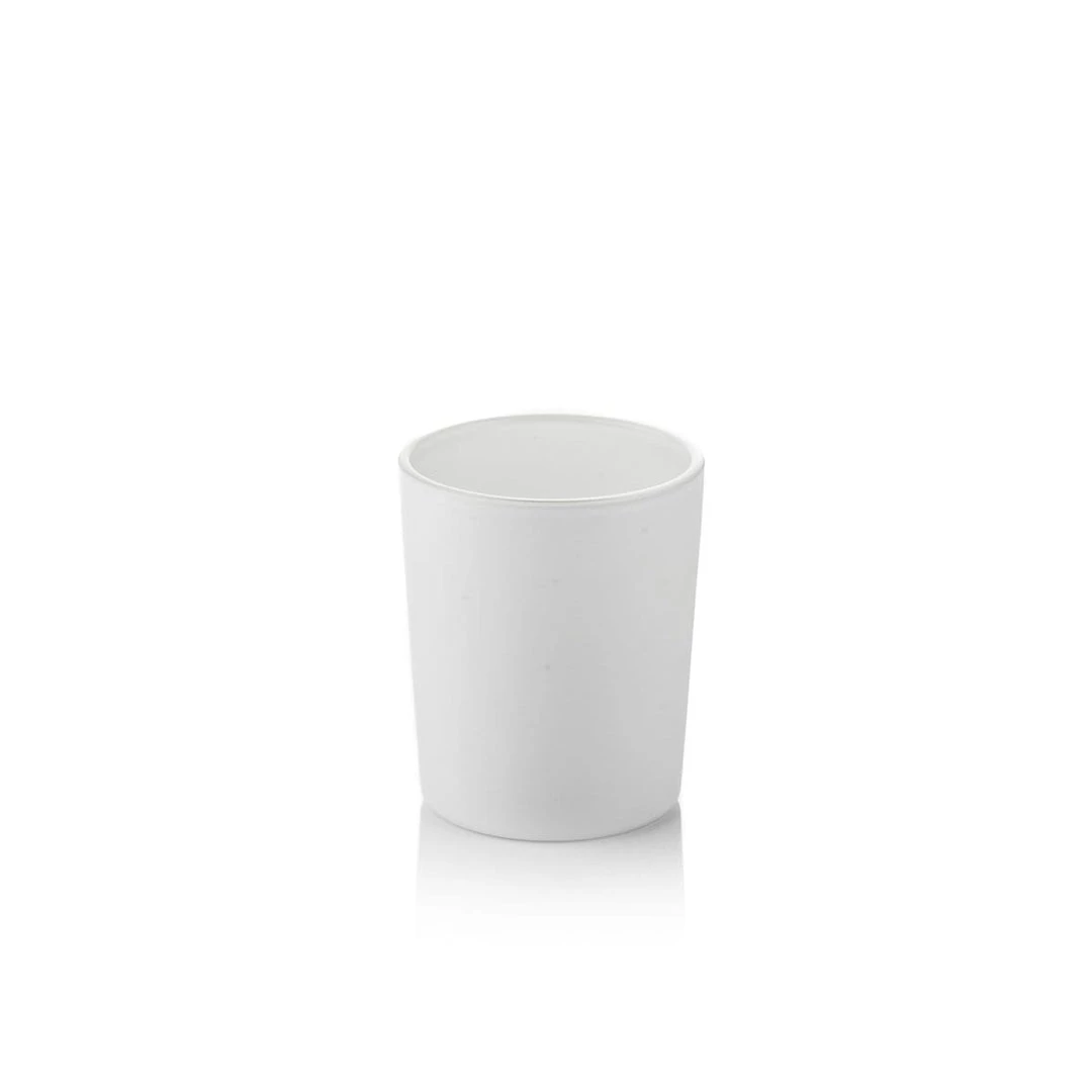 Candle Shack What's New 9cl Lauren Candle Glass - Externally White Matt (box Of 6) 1 Candle Shack What's New 9cl Lauren Candle Glass - Externally White Matt (box Of 6)