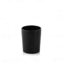 Candle Shack 9cl Lauren Candle Glass - Externally Black Gloss (box Of 10) What's New