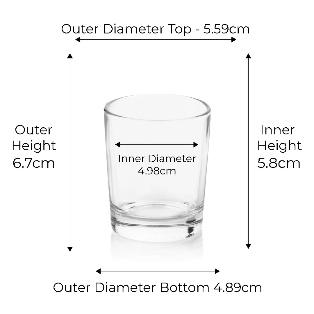 Candle Shack 9cl Votive Candle Glass - Clear (box Of 10) 2 Candle Shack 9cl Votive Candle Glass - Clear (box Of 10)