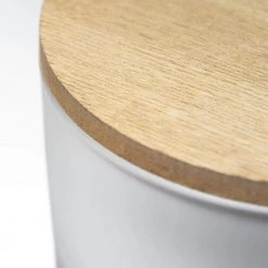 Candle Shack What's New Wooden Lid - Natural - For 30cl Ebony