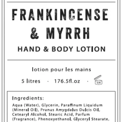 Candle Shack Hand & Body Lotion - Frankincense & Myrrh What's New