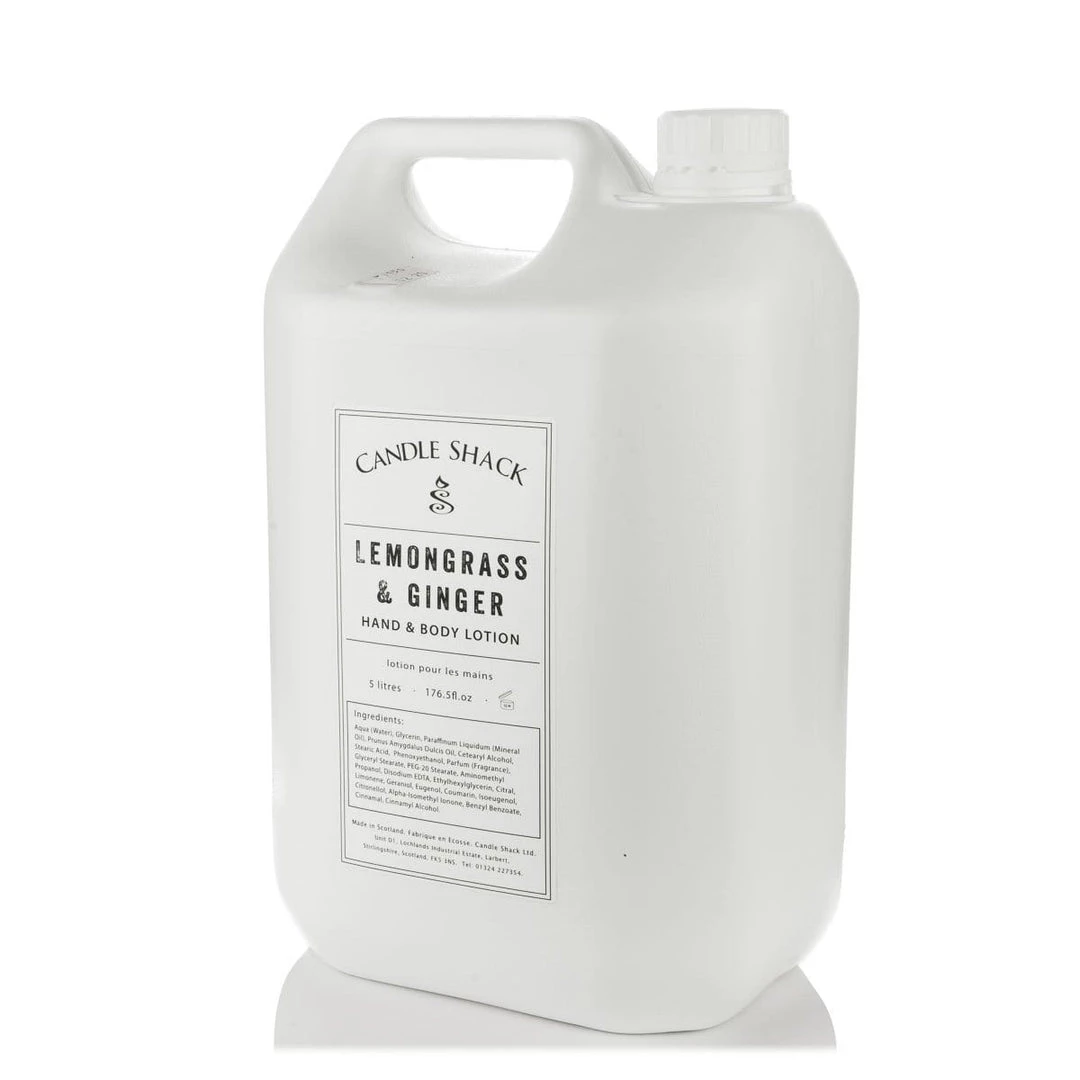 Candle Shack Hand & Body Lotion - Lemongrass & Ginger 1 Candle Shack Hand & Body Lotion - Lemongrass & Ginger