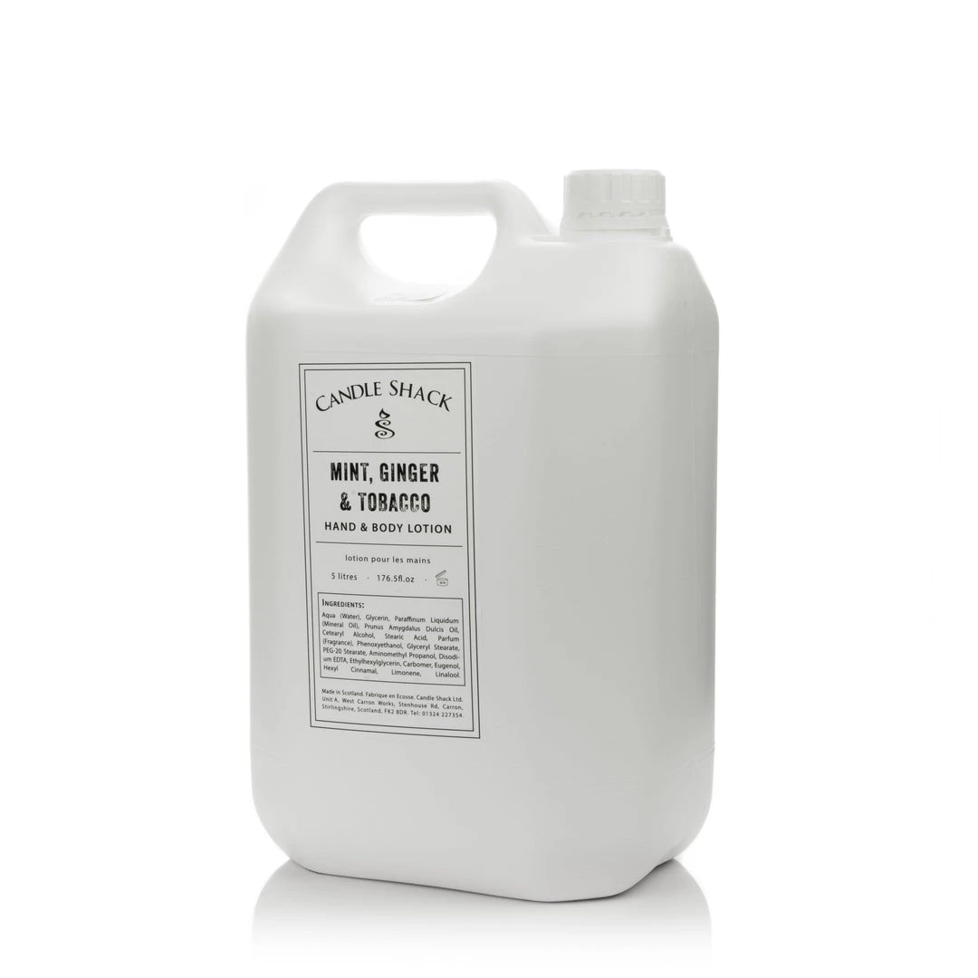 Candle Shack Hand & Body Lotion - Mint Ginger & Tobacco 1 Candle Shack Hand & Body Lotion - Mint Ginger & Tobacco