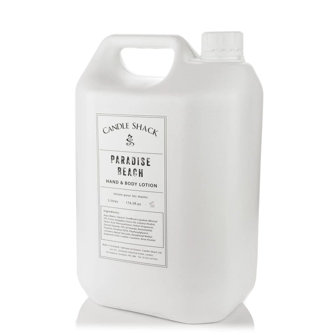 Candle Shack Hand & Body Lotion - Paradise Beach 1 Candle Shack Hand & Body Lotion - Paradise Beach