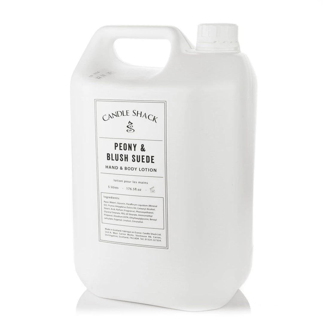Candle Shack Hand & Body Lotion - Peony & Blush Suede 1 Candle Shack Hand & Body Lotion - Peony & Blush Suede