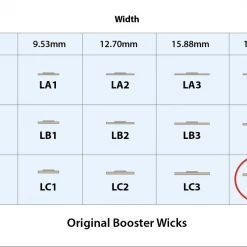 Candle Shack Original Booster Wood Wick - LC4 - 1.16mm X 19.05mm What's New